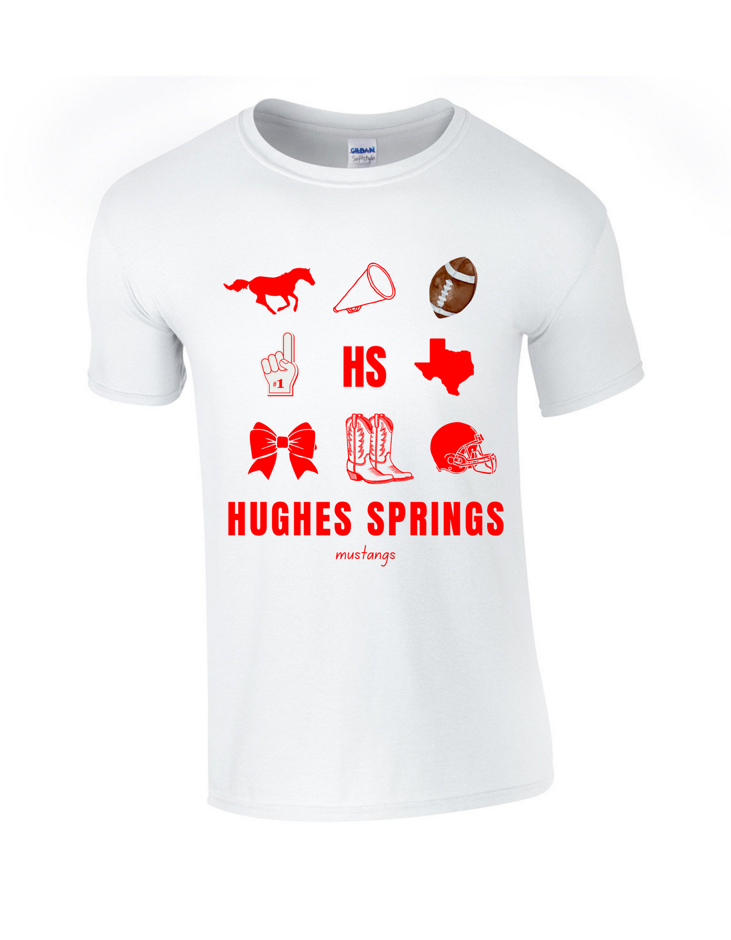 Hughes Springs Collage Tee