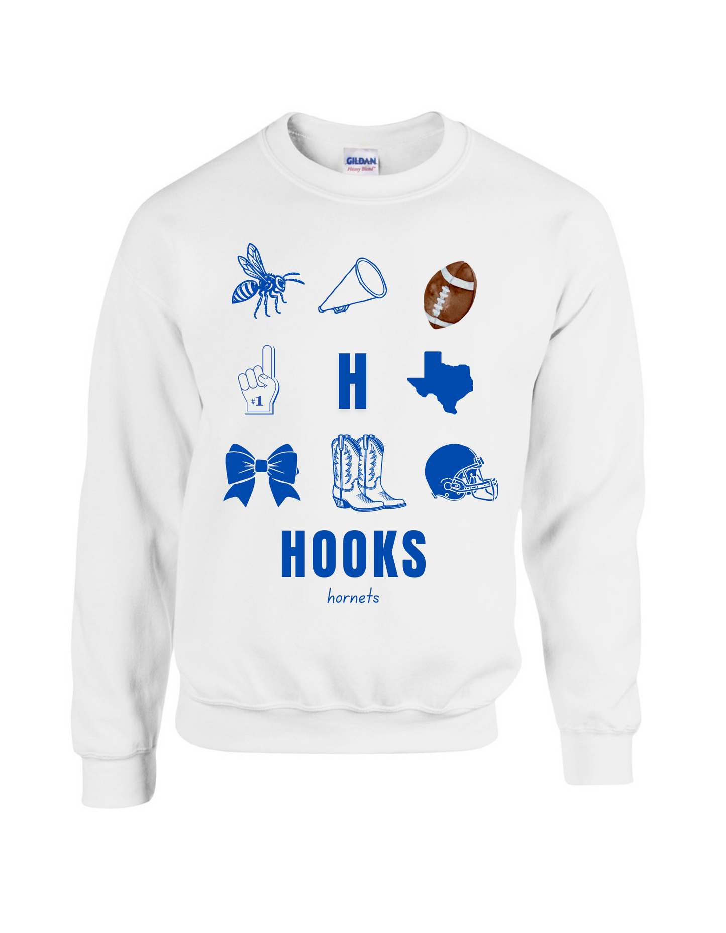 Hooks Collage Sweatshirt