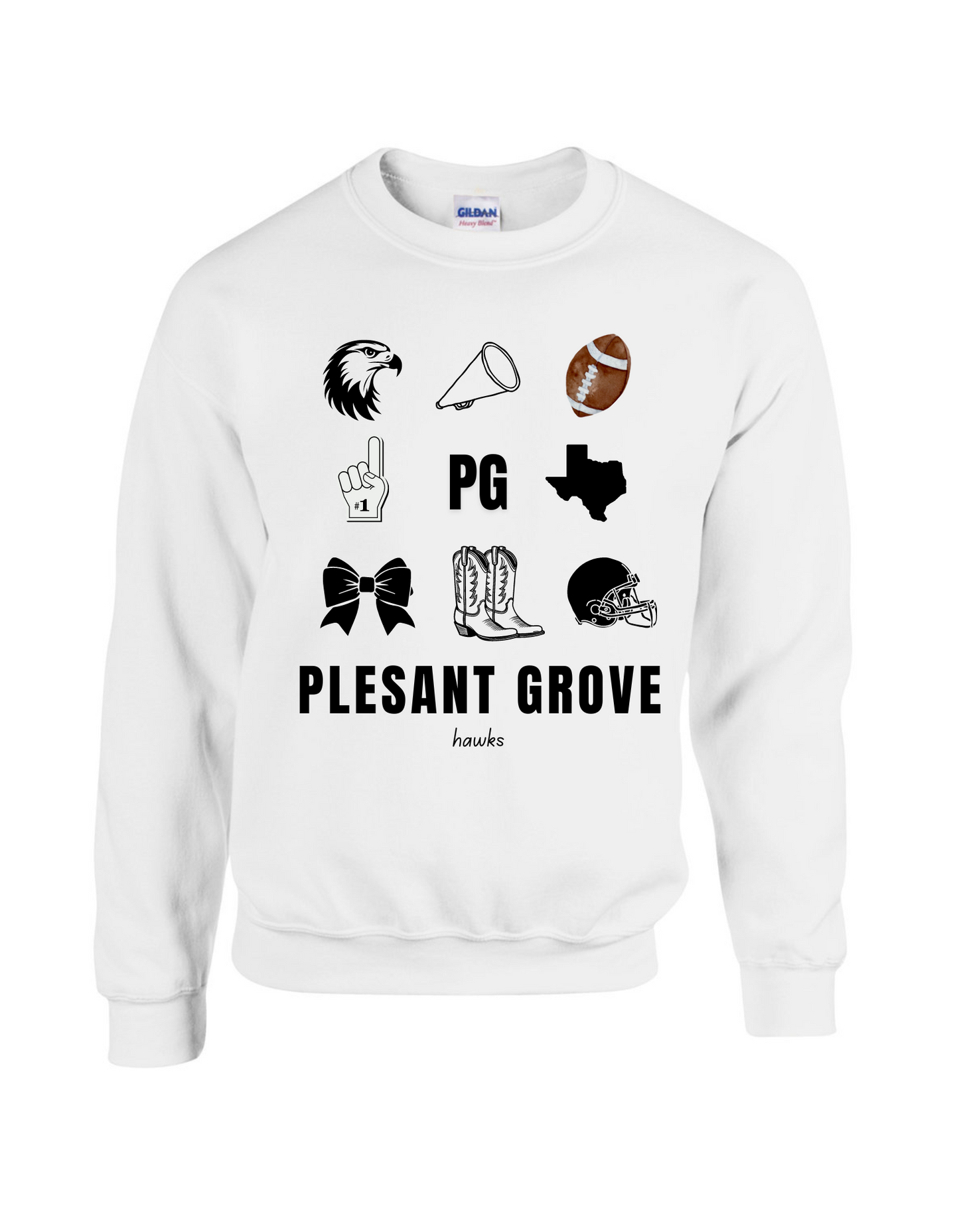Pleasant Grove Collage Sweatshirt