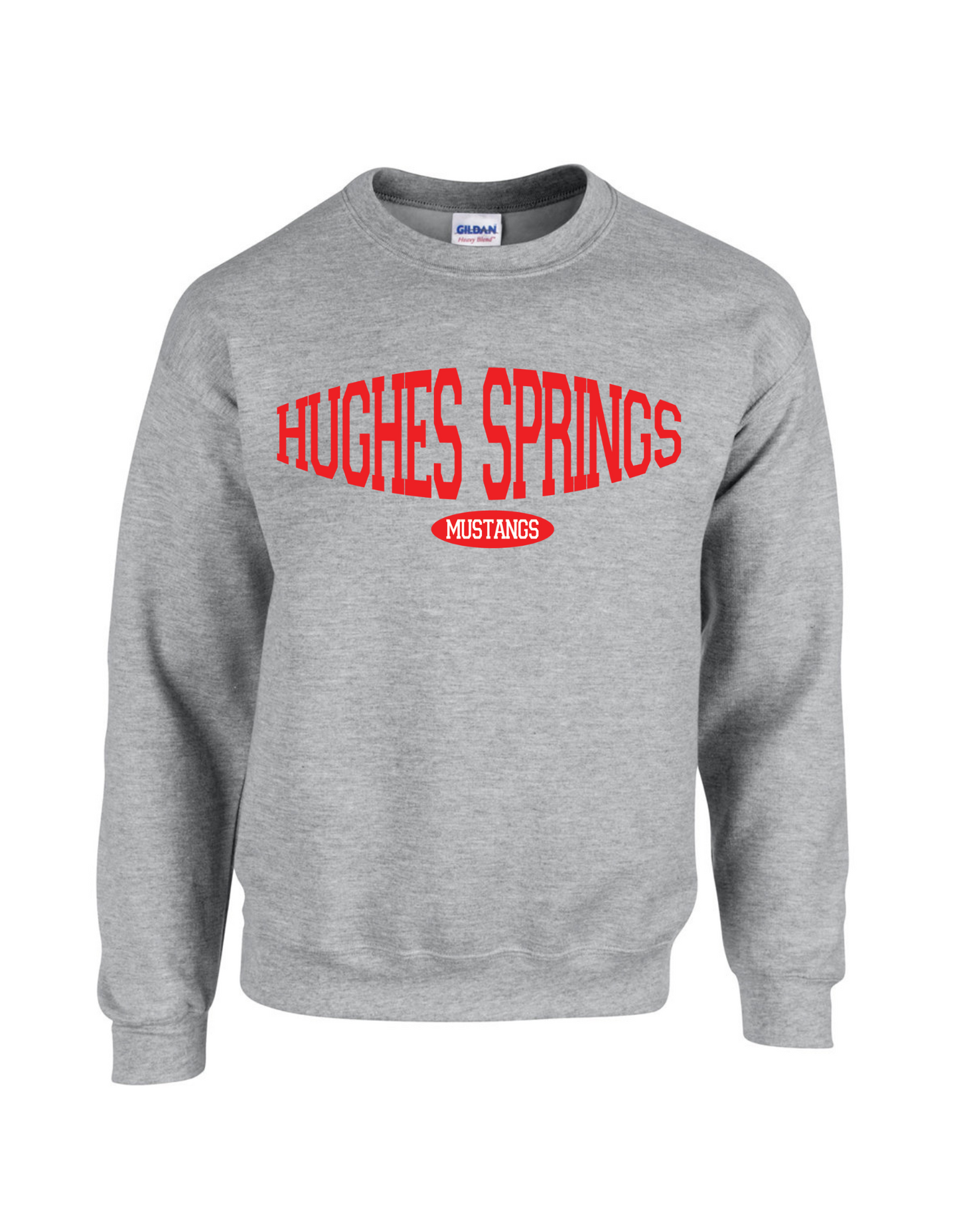 Hughes Springs Mustangs Classic Sweatshirt