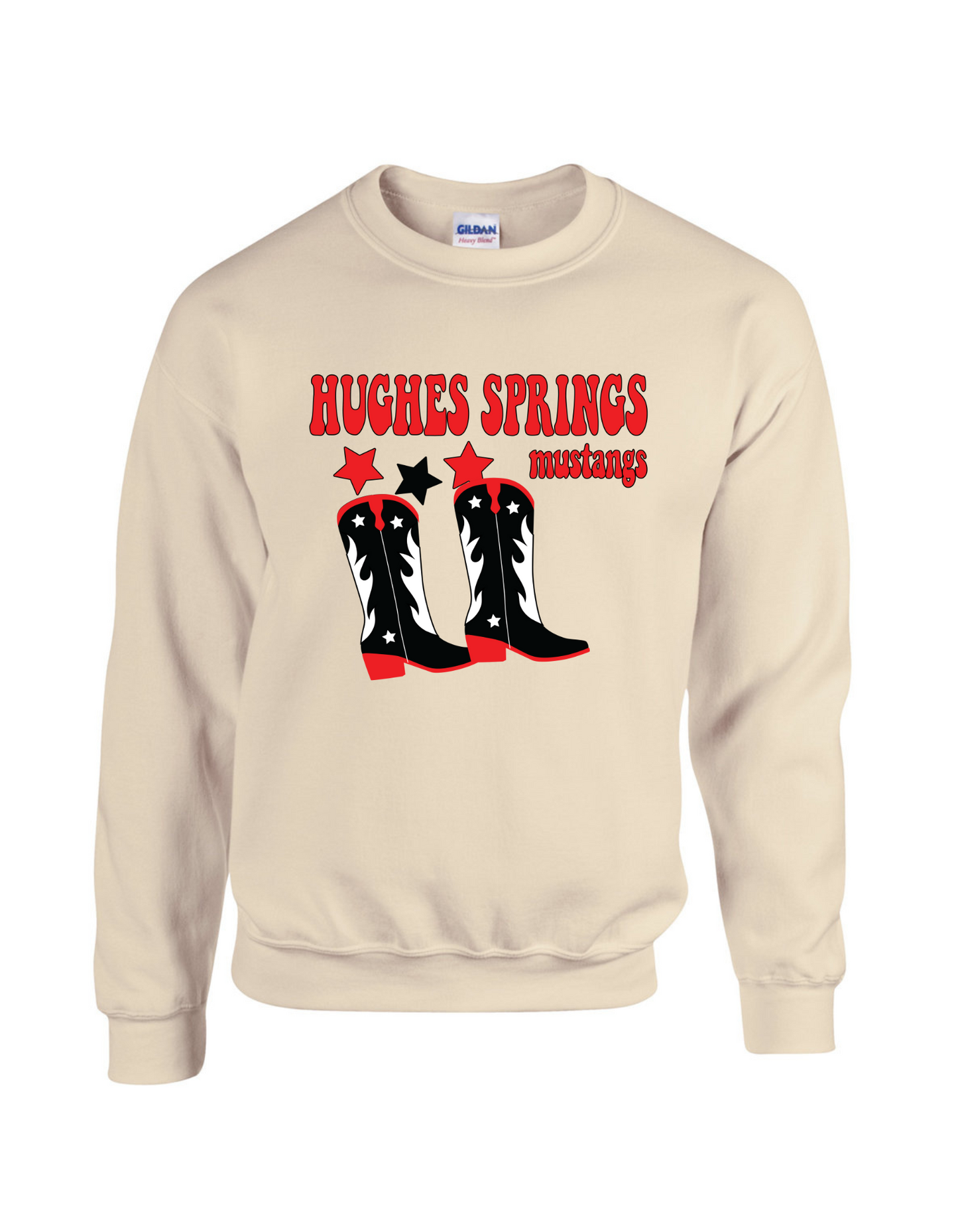 Hughes Springs Boots Sweatshirt