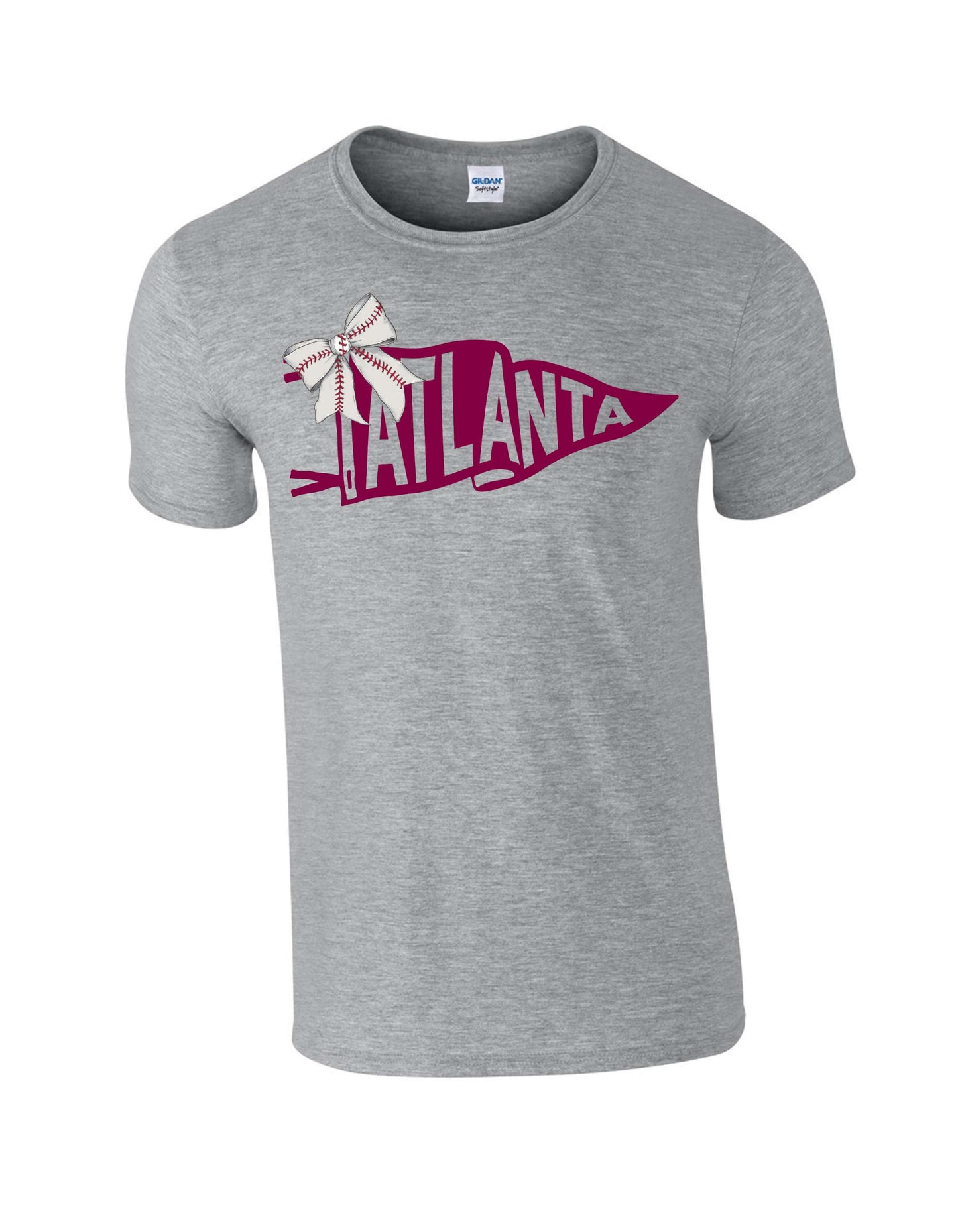 ATL Rabbits Baseball Bow Pennant