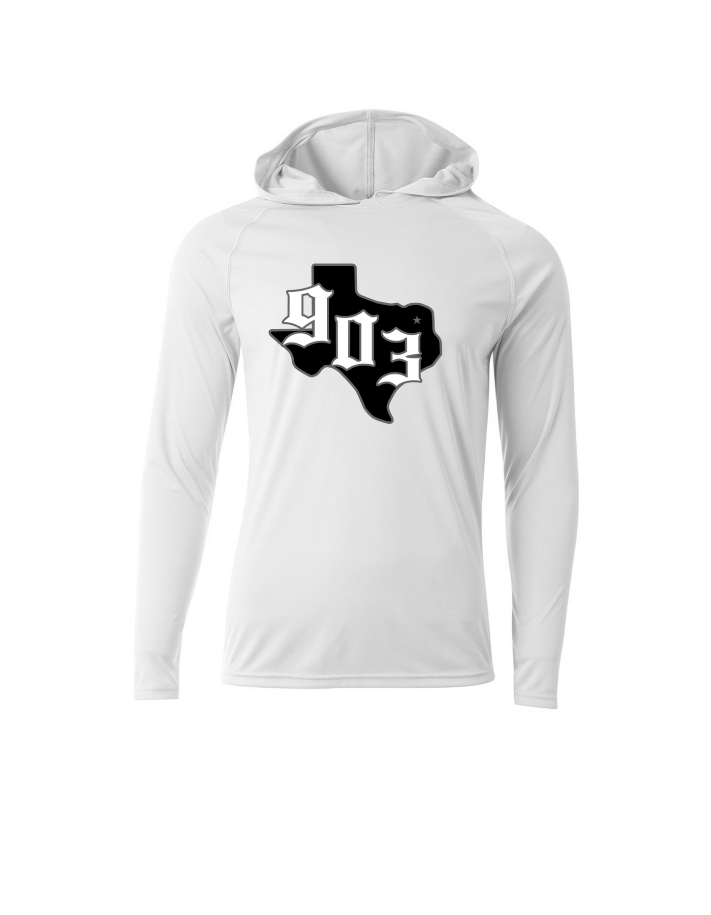 903 Texas Long Sleeve Performance Hooded Tee