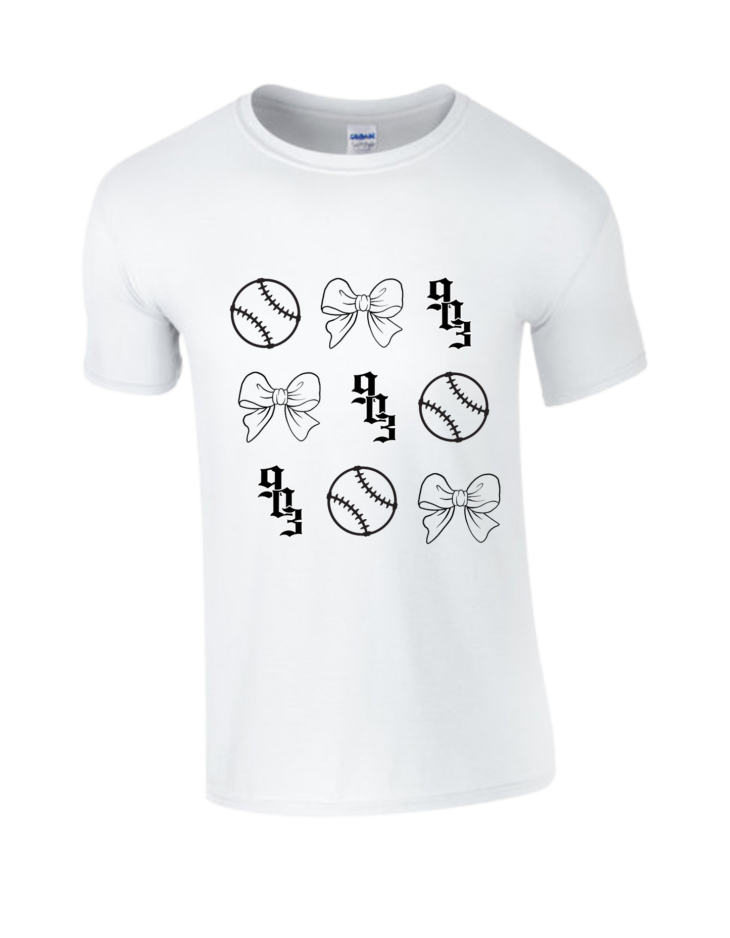 903 Baseball Collage Tee