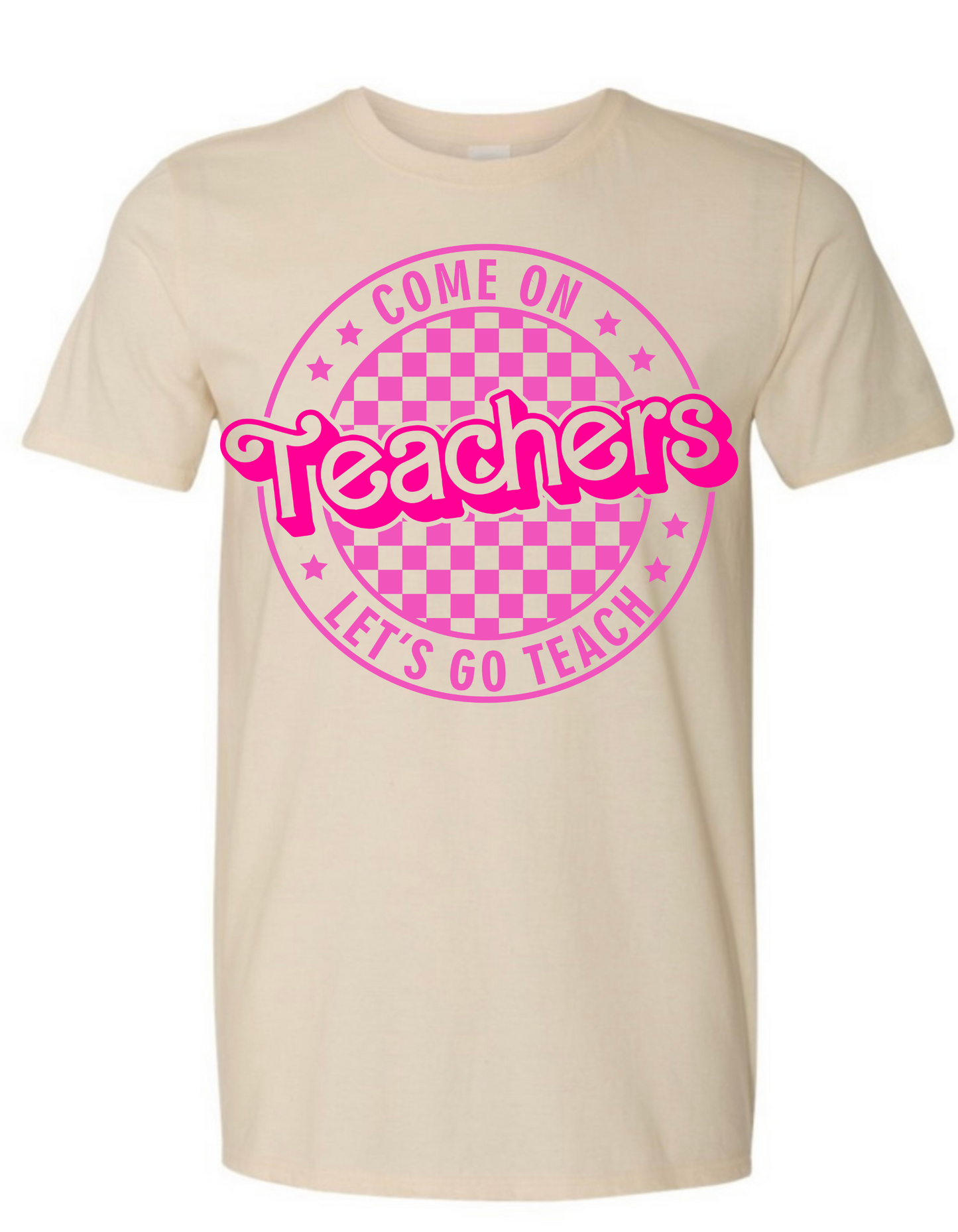 Come on teachers - Barbie tee