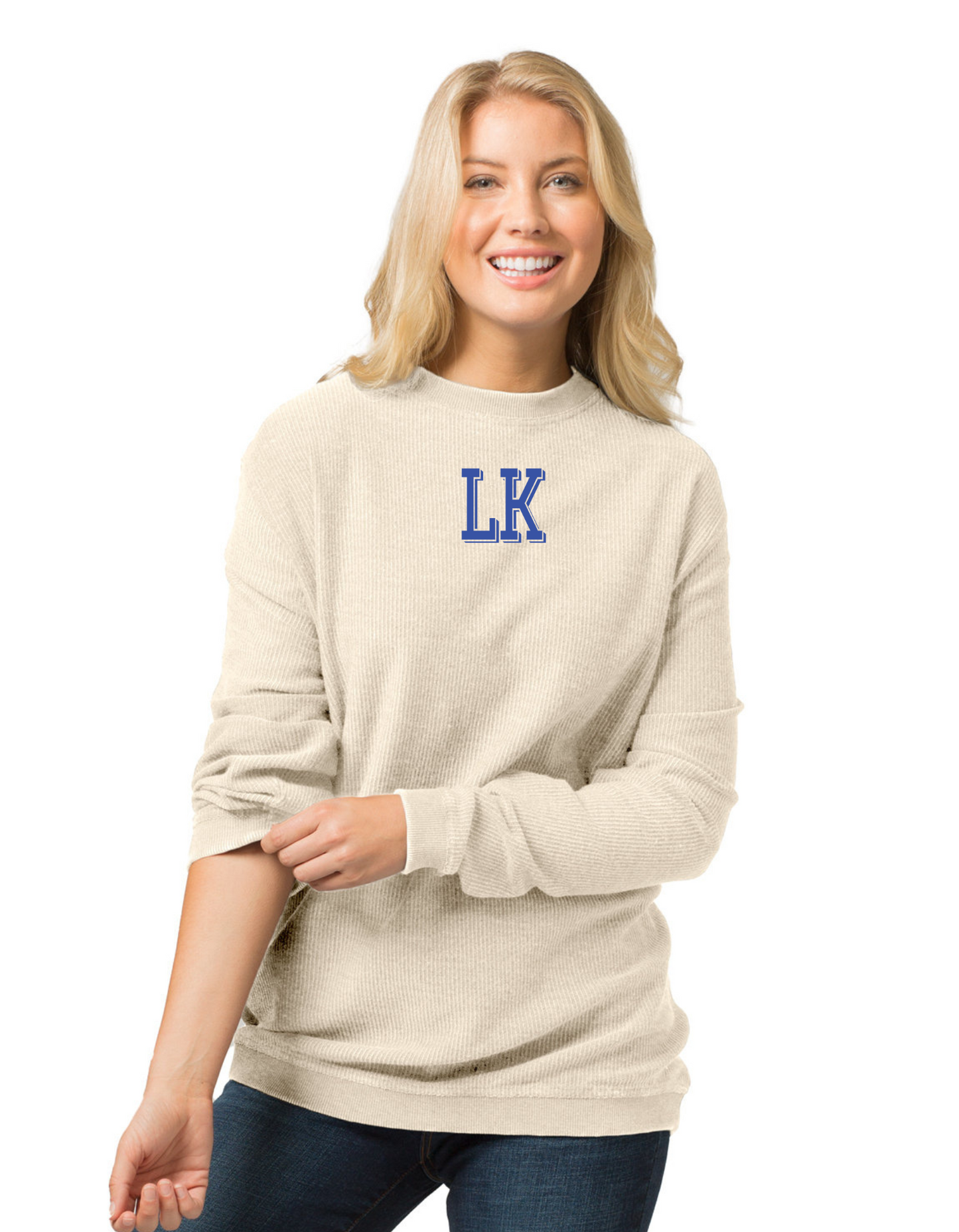 Mini LK Corded Pullover Crew