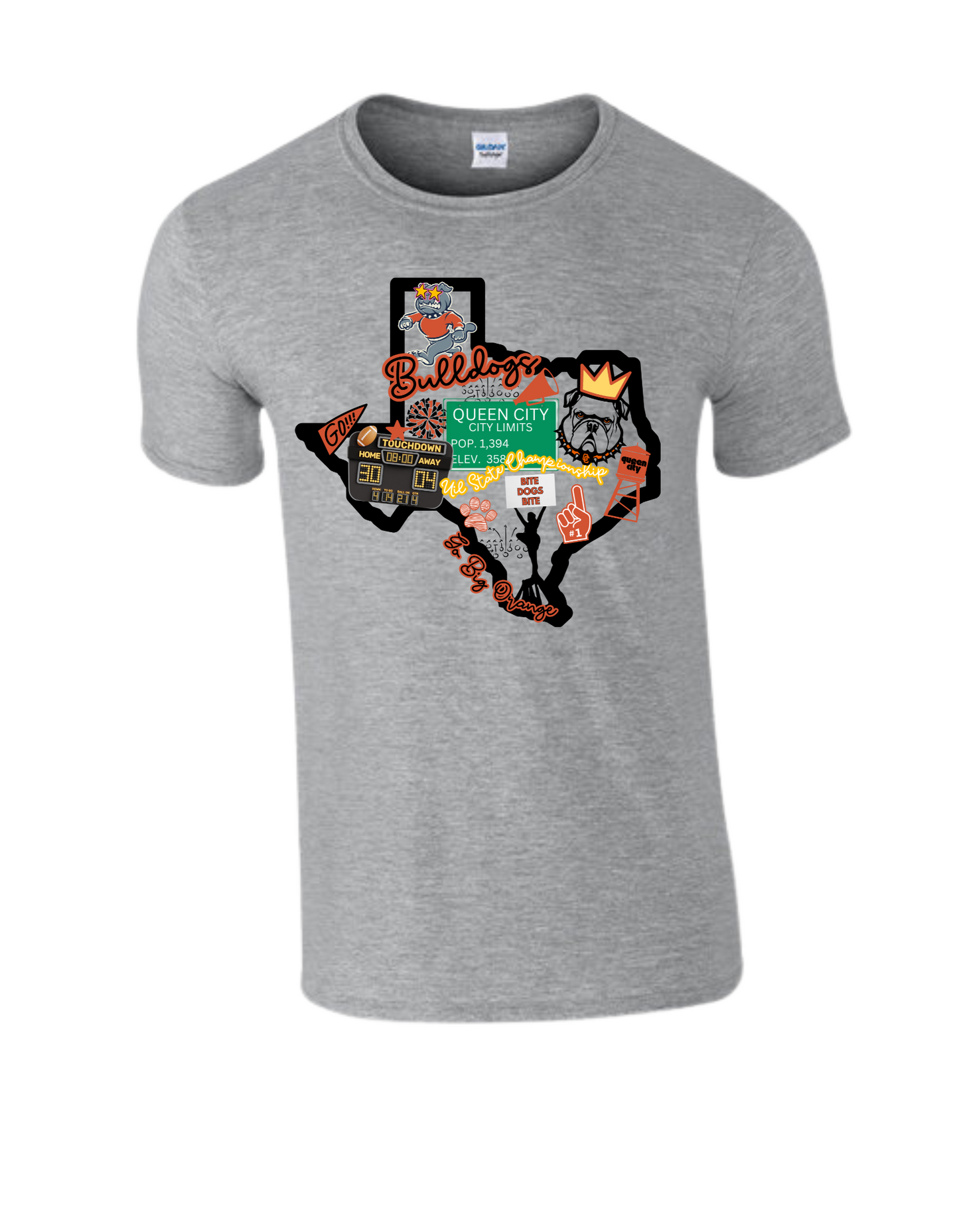 QC Cheer Fundraiser Shirt (without roster)