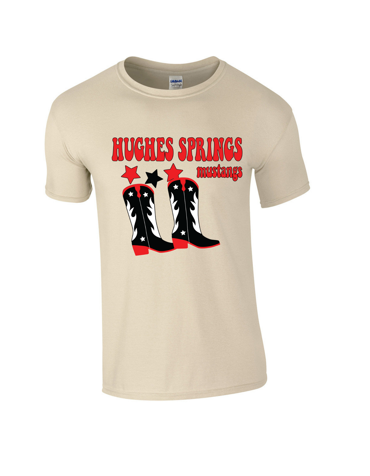 Hughes Springs Boots Tee