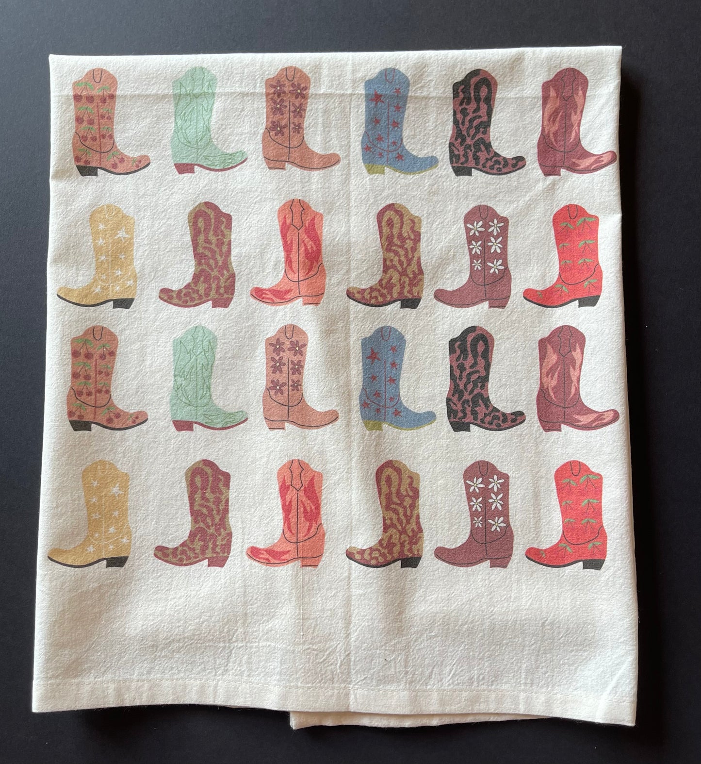 'Boots' Tea Towel