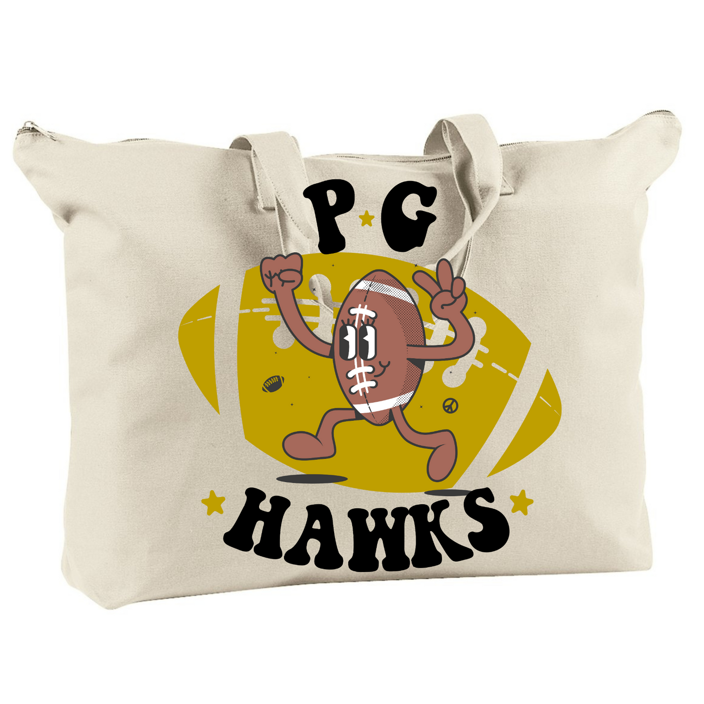 PG Football Man Tote Bag