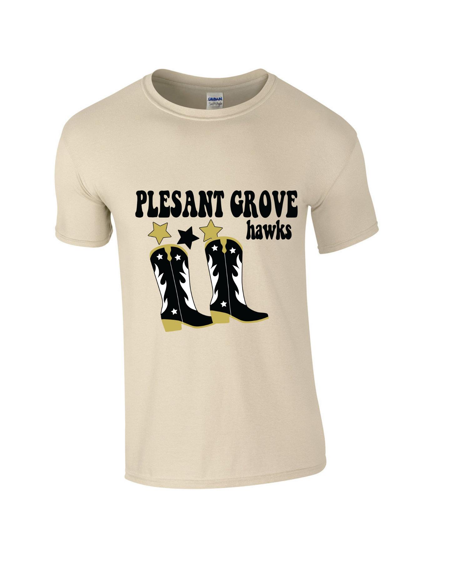 Pleasant Grove Boots Tee