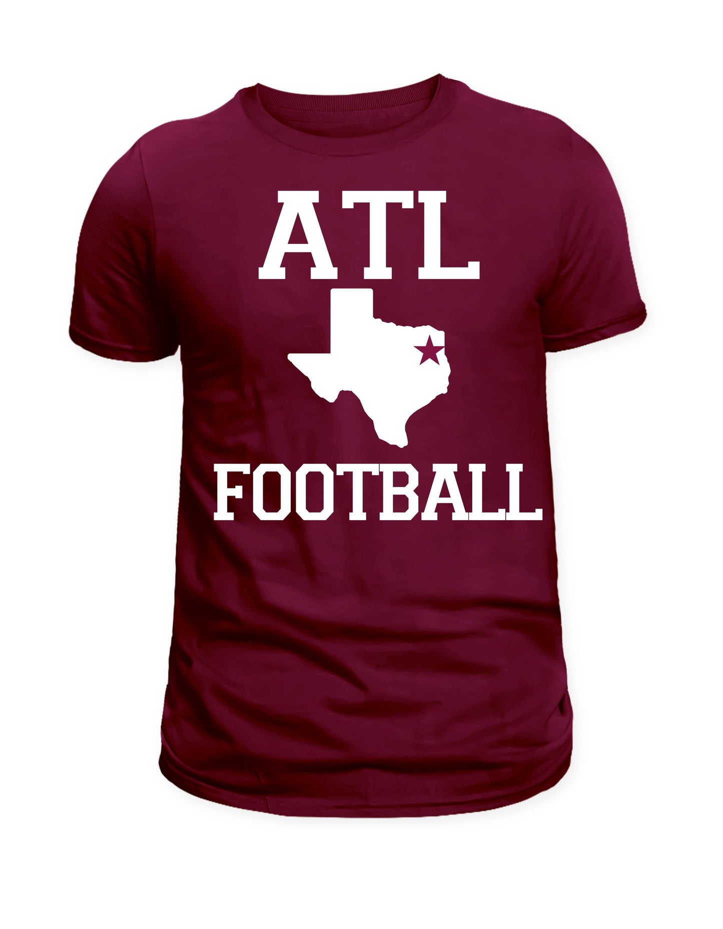 ATL - TX Football - Unisex Cotton T-shirt