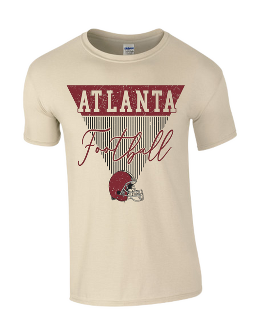 Vintage Atlanta Football Crewneck Tee