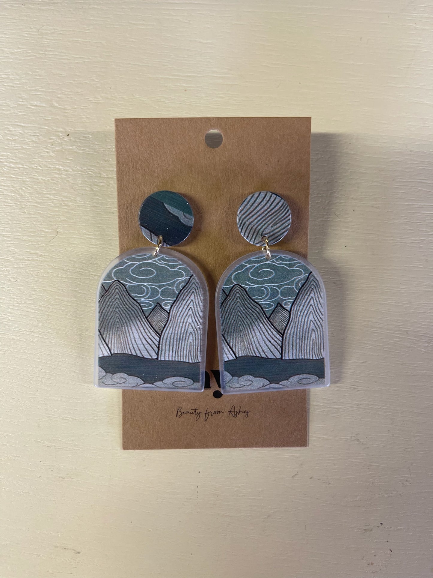 'Hills and Valleys' earrings