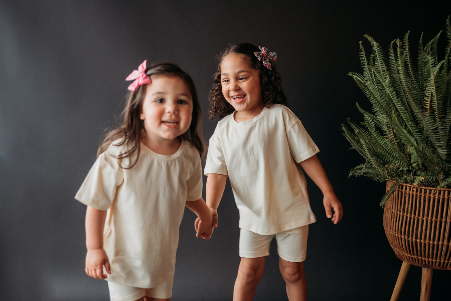 Girls Biker Set - natural