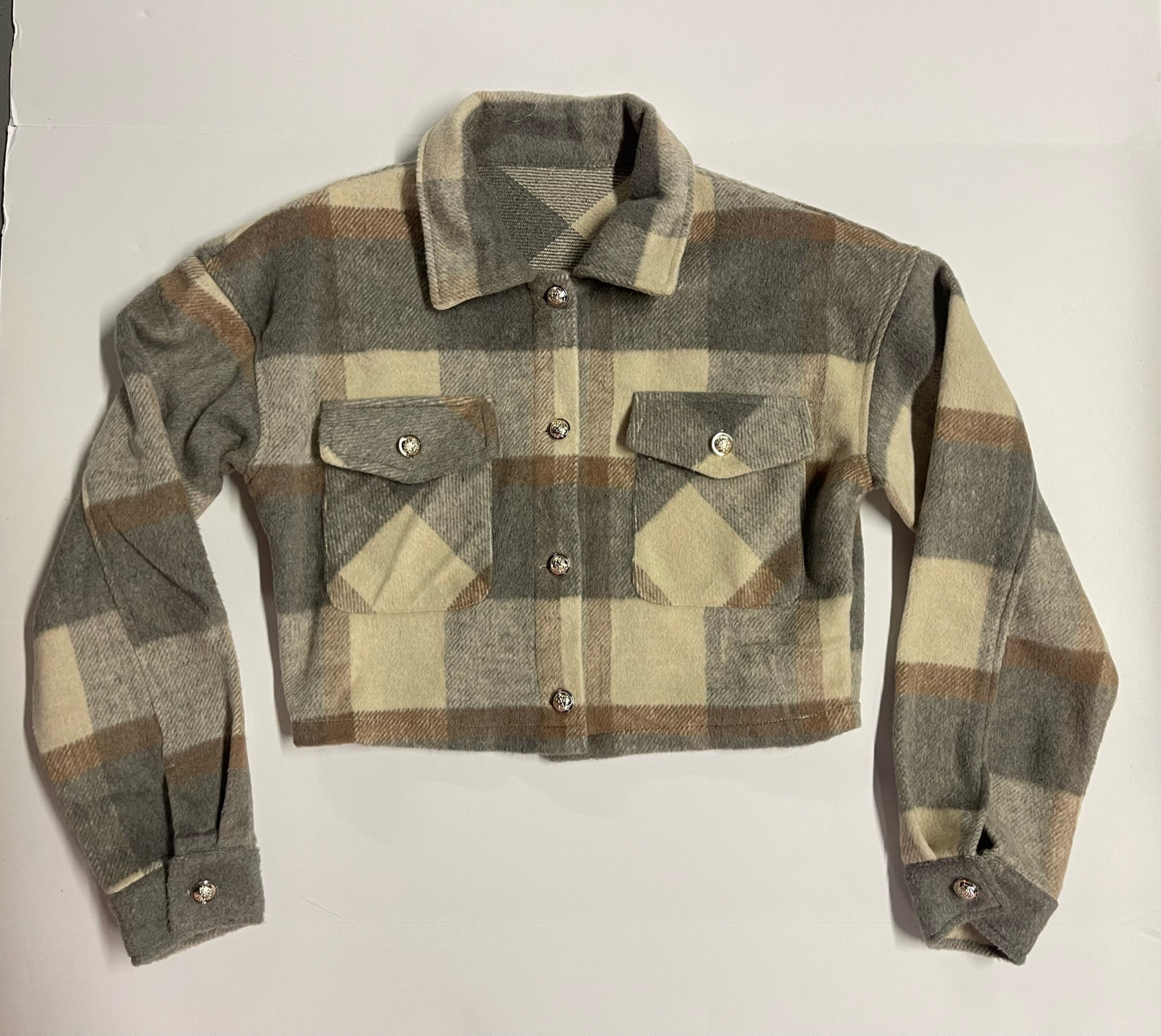 The 'Wrangler' plaid shacket
