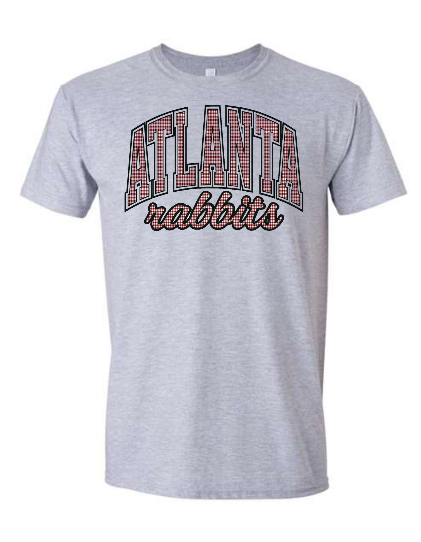 Atlanta Rabbits Gingham Tee