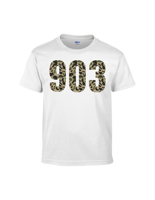 903 Camo dri-fit short sleeve cotton tee
