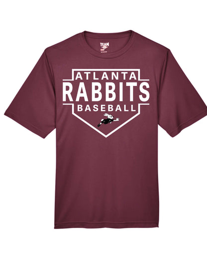 ATL Rabbits Baseball classic home-plate performance dri-fit