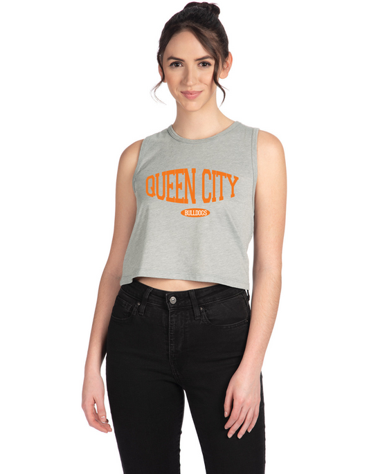 Queen City Bulldogs Classic Cropped Tank