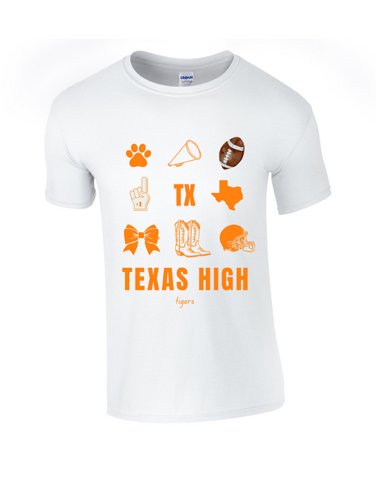 Texas High Collage Tee