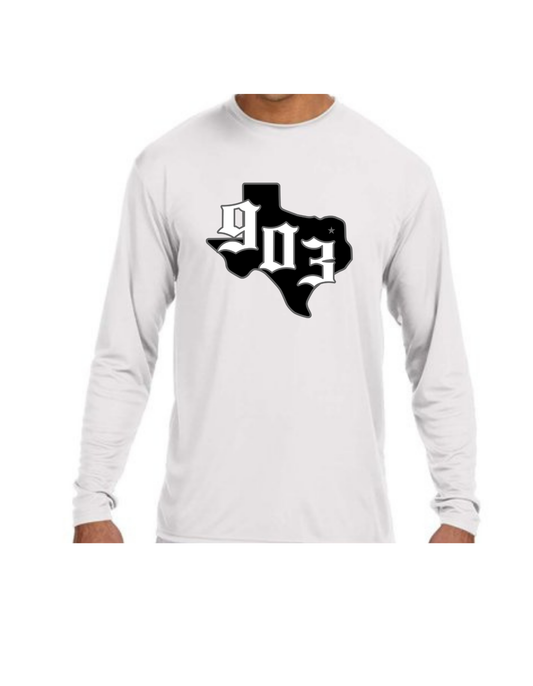 903 Texas Long Sleeve Performance Cooling Tee