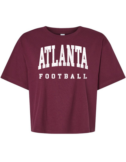 Atlanta Football Cropped Tee