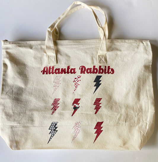 Atlanta Rabbits Lightening Bolt Bag