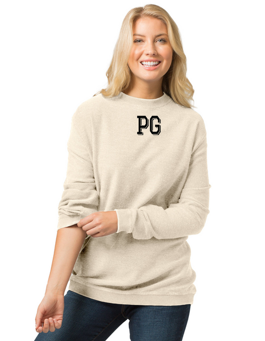 Mini PG Corded Pullover Crew