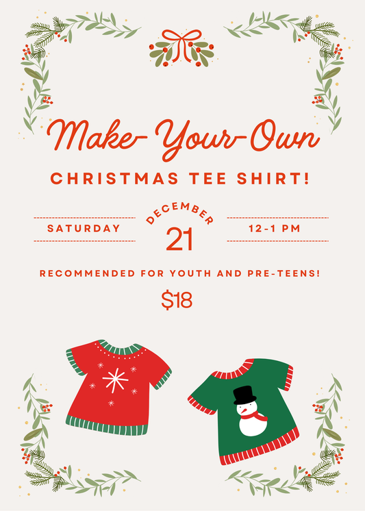 Make-Your-Own Christmas Tee Workshop