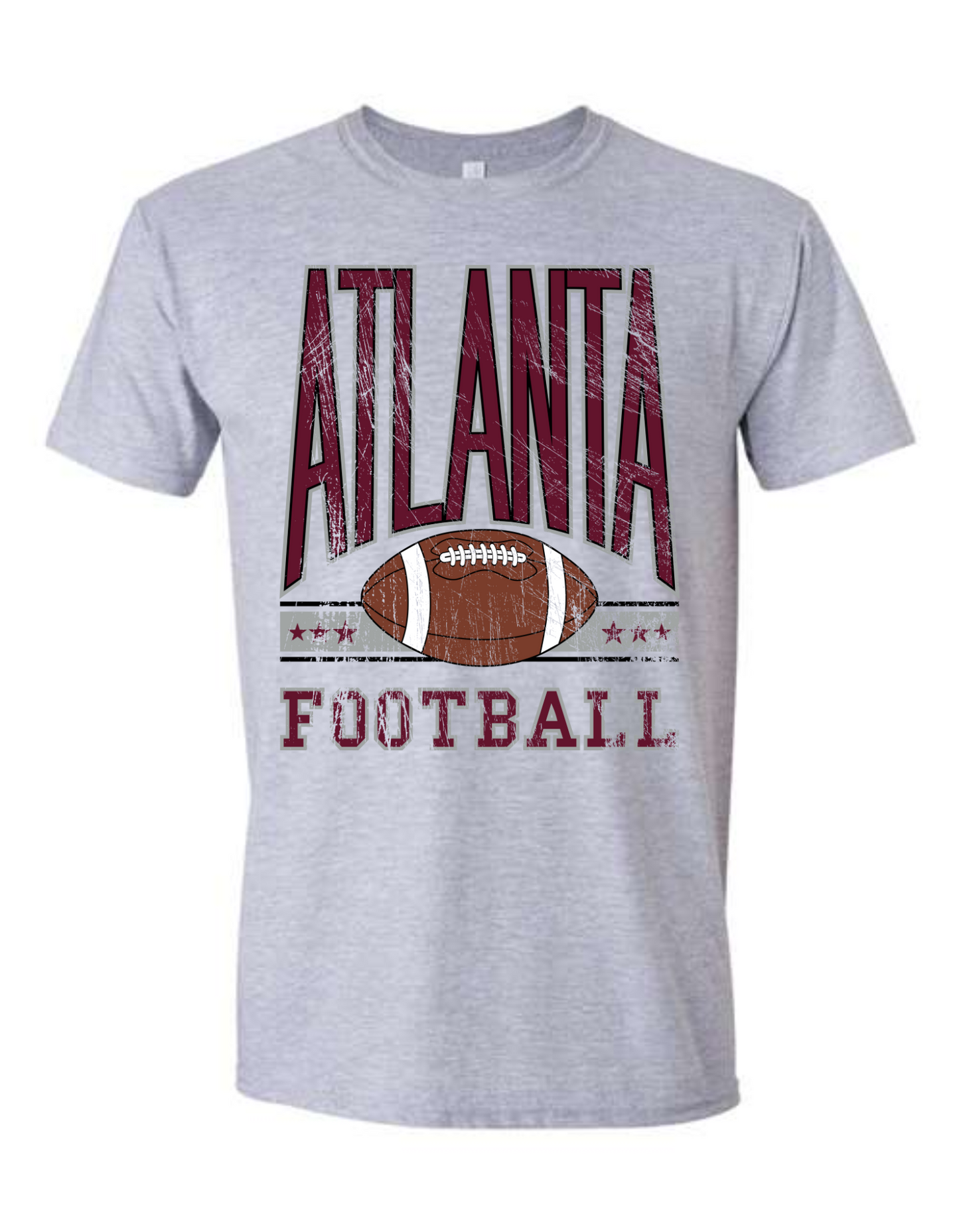 Atlanta Grunge Football Tee