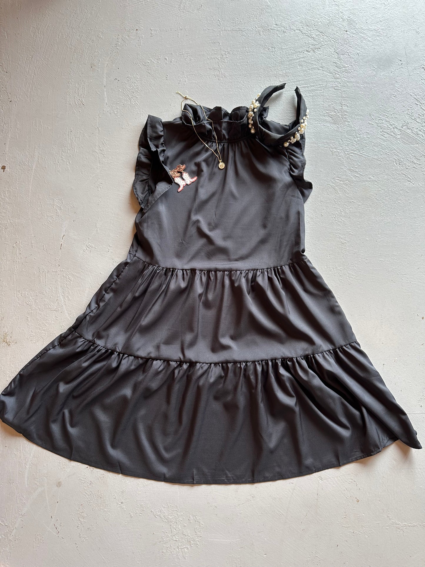 Cotton Tiered Dress