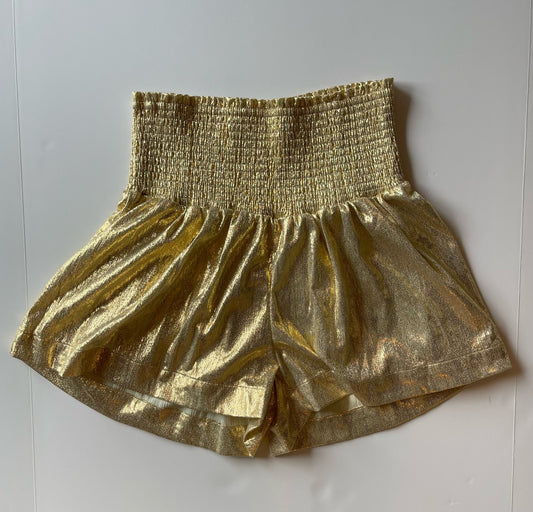 Glitter Makes Gold Shorts