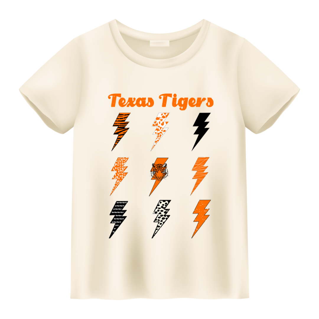 TX Lightning Bolt Tee