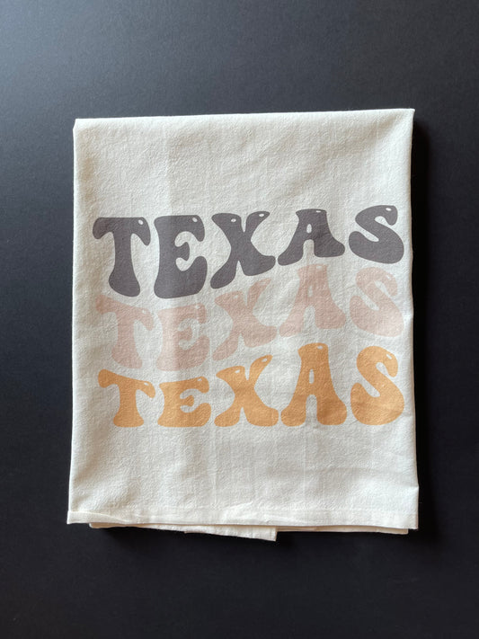 'Texas' Tea Towel