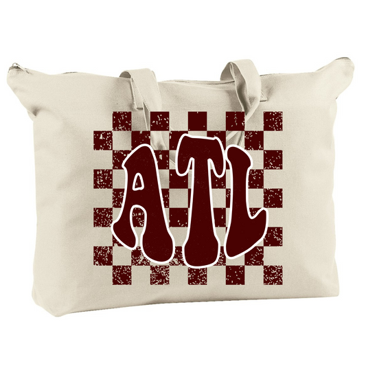 ATL CHECKERED Tote Bag
