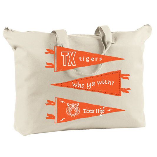 TX Pennant Tote Bag