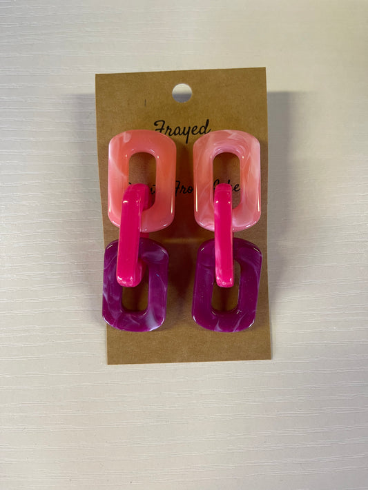 'Fuchsia' earrings