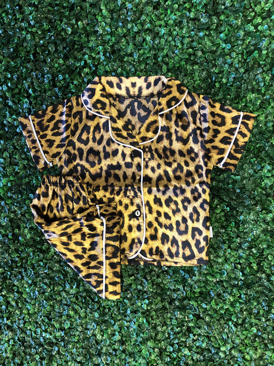 Little Girls Satin PJs